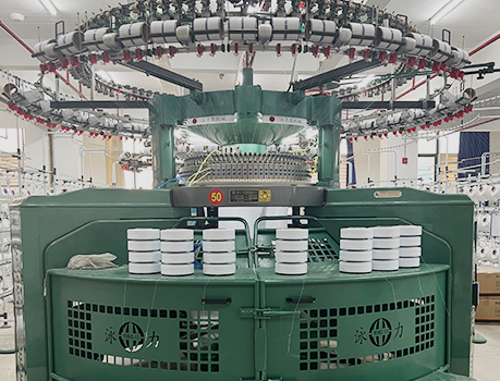 Weft knitting machine