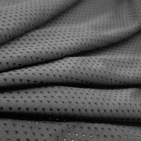 Bubble Mesh Fabric Breathable Sweater Perspiration Nylon Elastic Mesh Fabric Fitness Sports Yoga Clothing Knitted Fabric (1).jpg