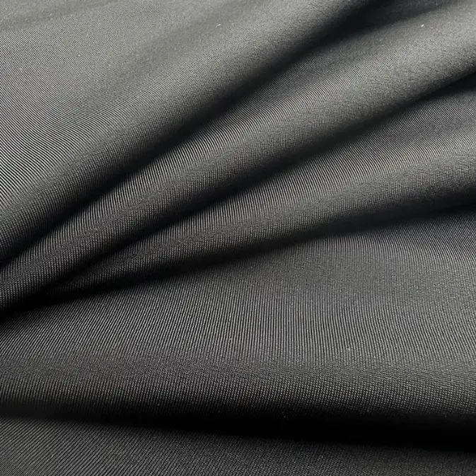 Dupont Lycra swimming cloth four side elastic single side warp knitted nylon plain fabric nylon matte knitted swimsuit fabric (5).jpg