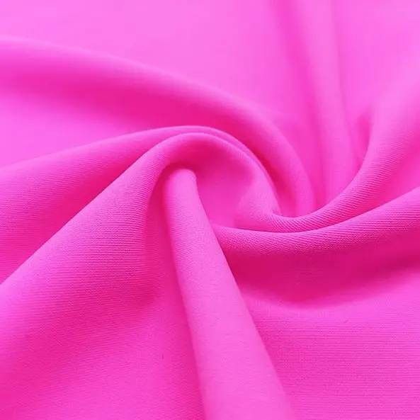 Nylon matte stretch swimsuit fabric warp knitted nylon swimming quick-drying sports underwear knitted fabric (1)