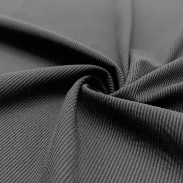Ammonia ice silk rib fabric quick drying sports T-shirt fabric knitted nylon high elastic double sided jacquard thread fabric