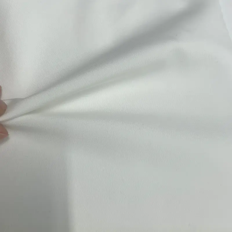 84%Polyester 16% PolyesterSemi-Dull 50D Recycleable Fabric for Swimwear Elastic Fabric (4)