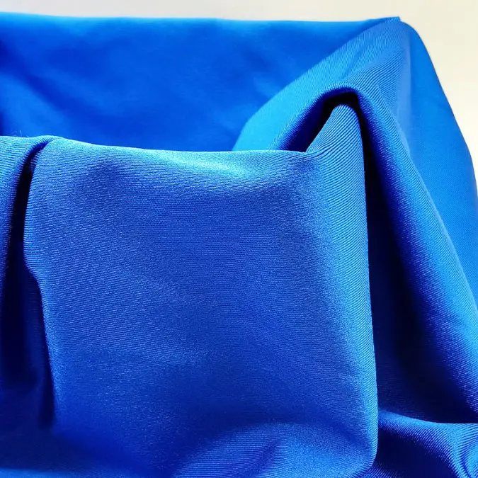 Polyester thickened Lycra stretch swimsuit fabric warp knitted polyester ammonia glossy swimsuit fabric knitted sports fabric (5)