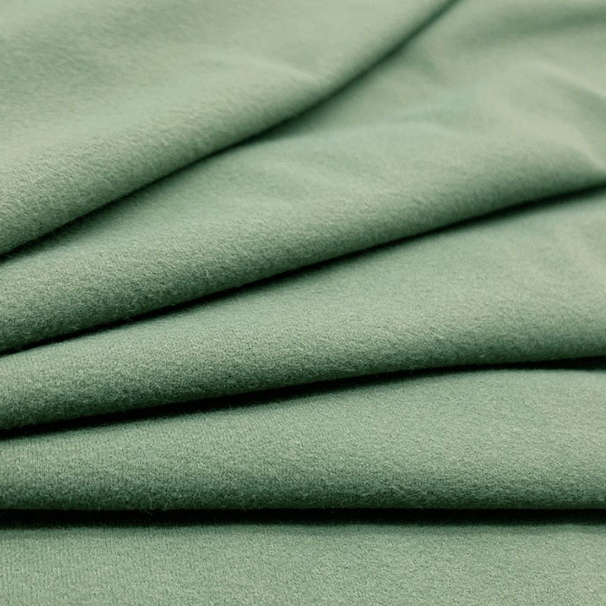 Polyester imitation cotton warp knitted single side woolen cloth yoga fabric high stretch knitted polyester ammonia sports leggings fabric (6)