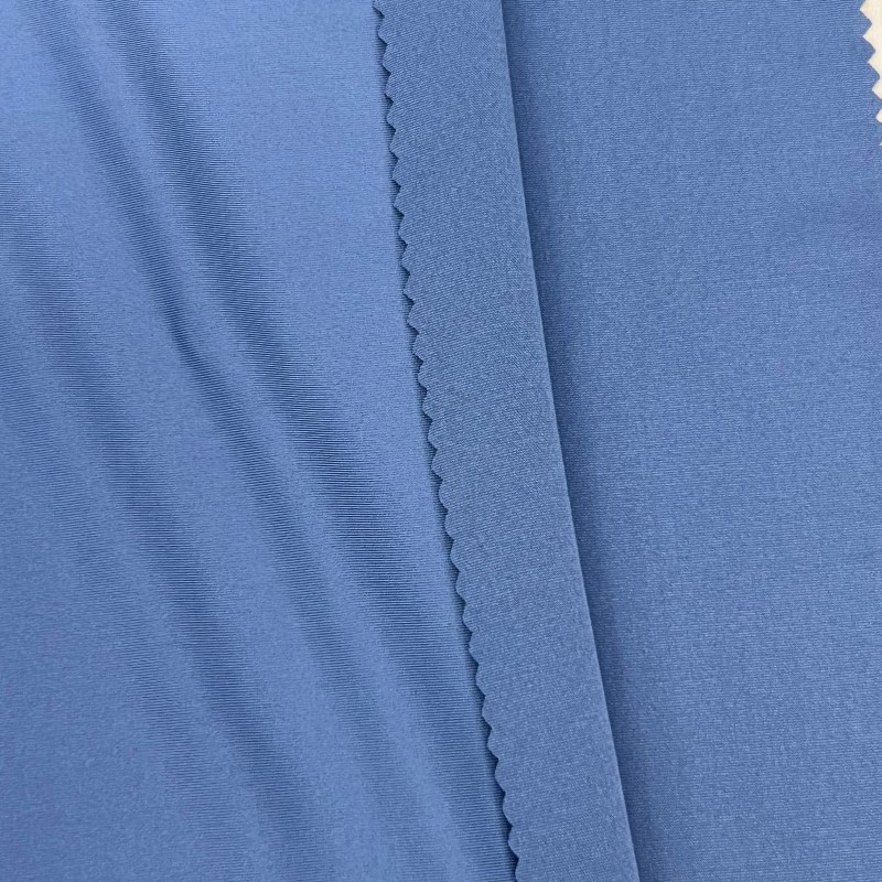 91%Recycled Polyester 9%Spandex Breathable 4 Way Elastic Single Jersey Knitting Fabric for Shirts (2)