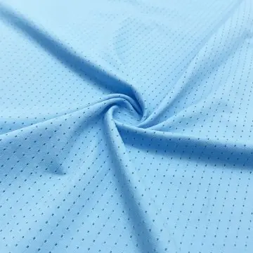 Ice Silk Butterfly Mesh Quick Drying Sun Protection Brocade Ammonia Elastic Mesh knitted Jacquard Air Vent Sports Yoga Fabric