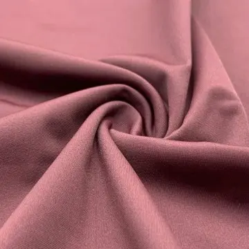 Warp knitted nylon lycra elastic fabric with double warp flat ice silk and quick-drying casual sports fabric