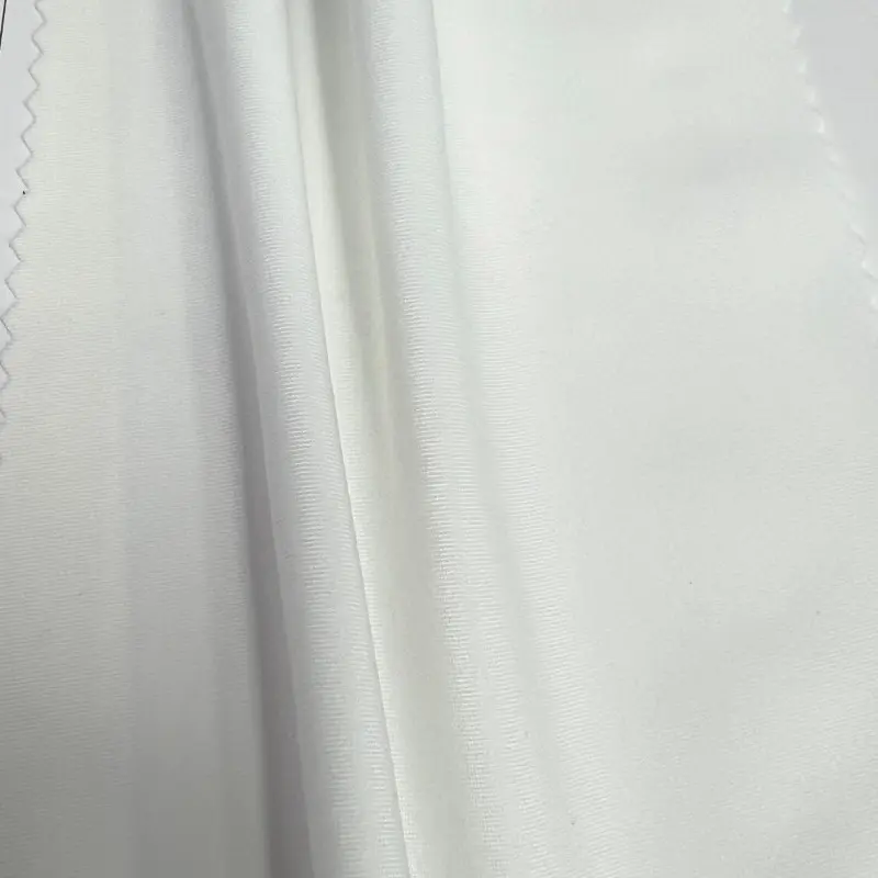 84%Polyester 16% PolyesterSemi-Dull 50D Recycleable Fabric for Swimwear Elastic Fabric (1)